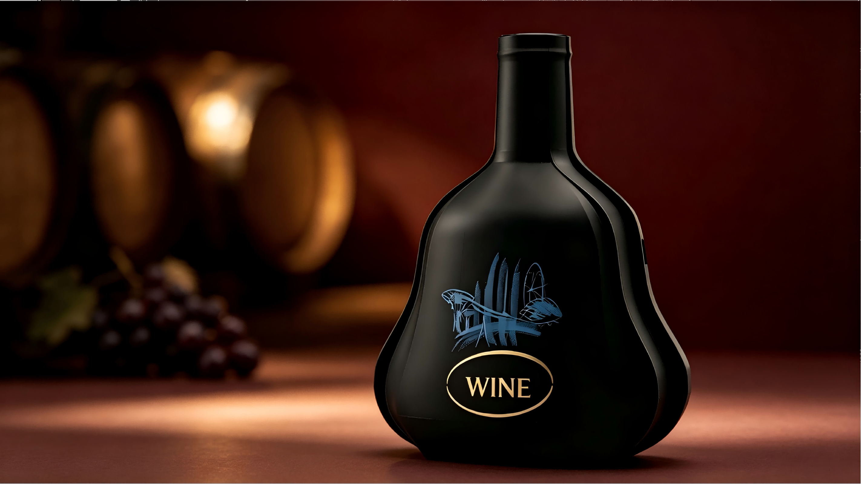 Eco-friendly wine bottle packaging