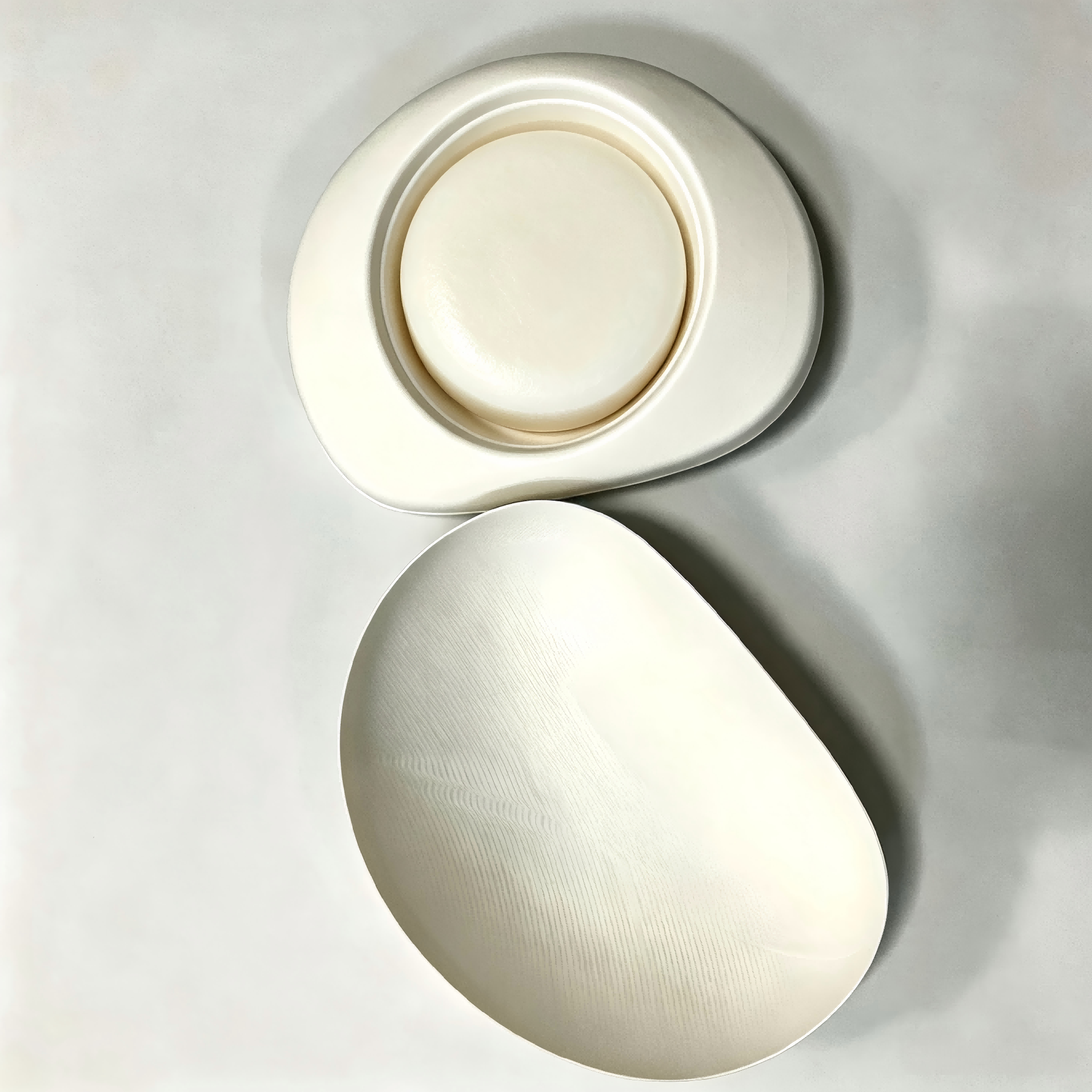Eco-Friendly Wet Pressed Molded Pulp Soap Whole Set Packaging Box