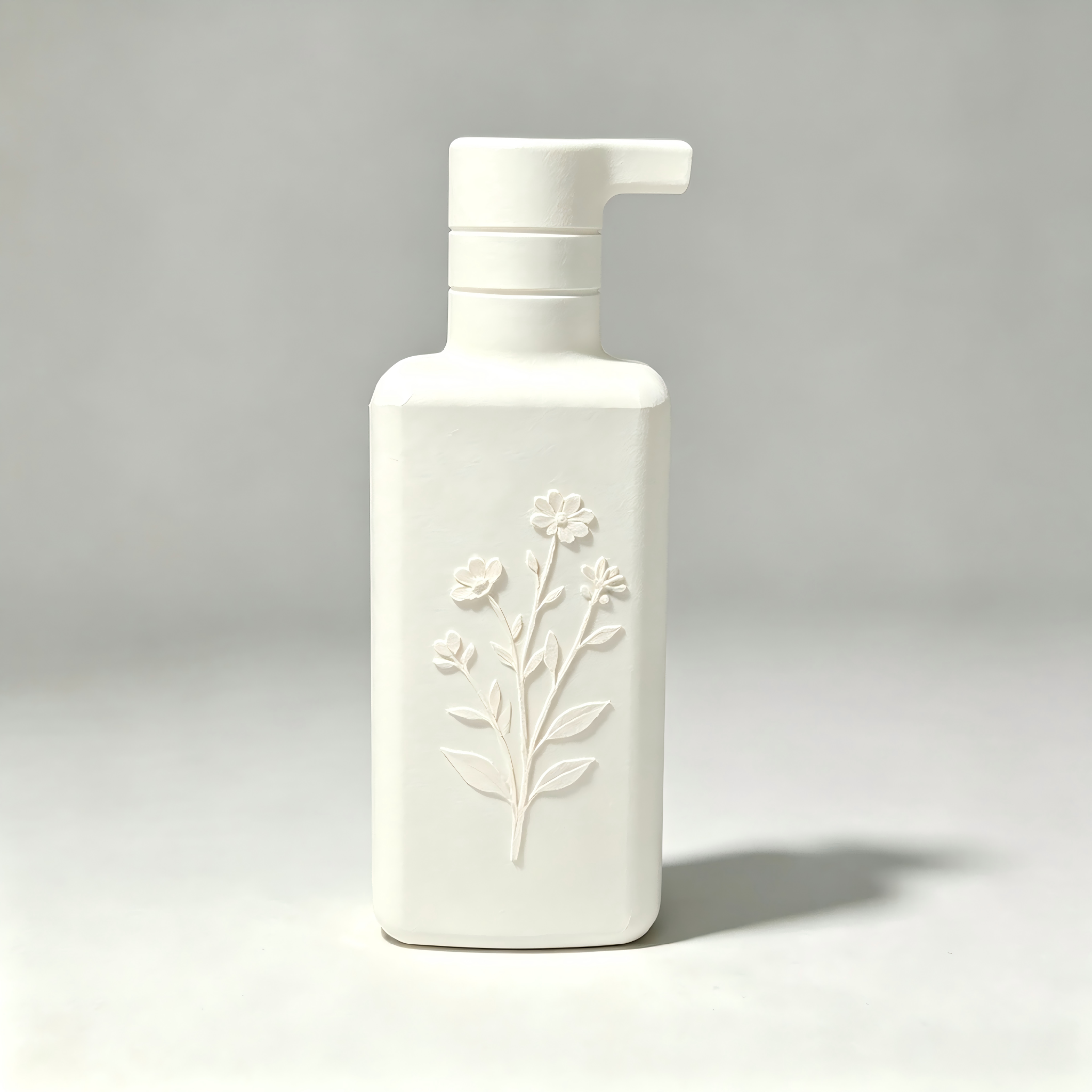 Custom Molded Fiber Clamshell Shampoo Bottle Packaging
