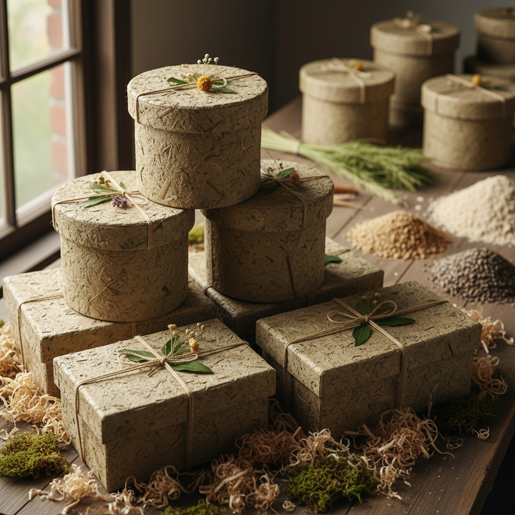 Biodegradable Container For Gift Boxes