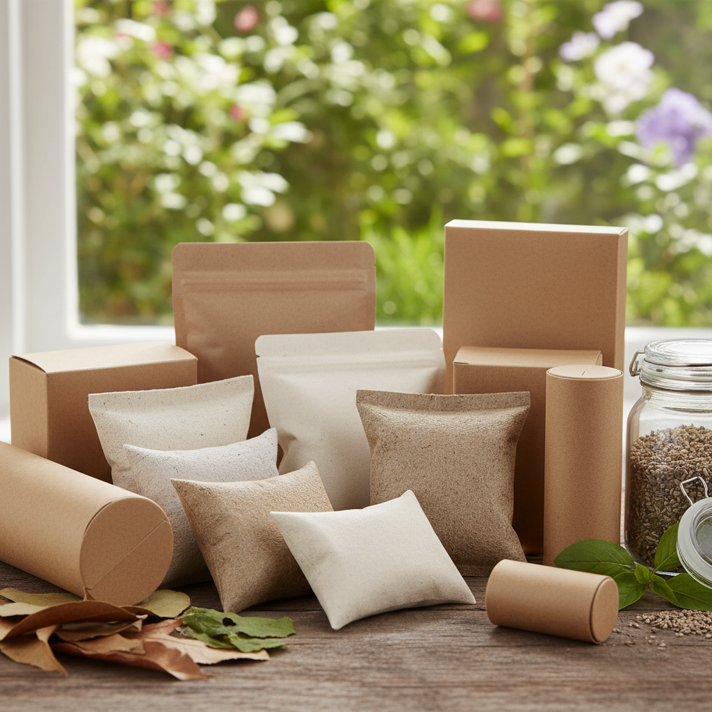 Biodegradable Recyclable For Sample Packs