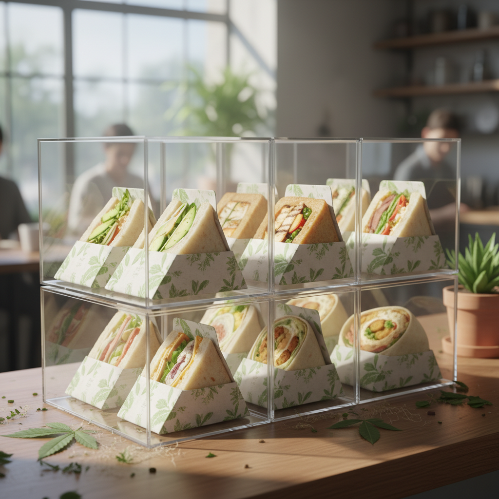 Biodegradable Sandwich Packaging For Product Cases
