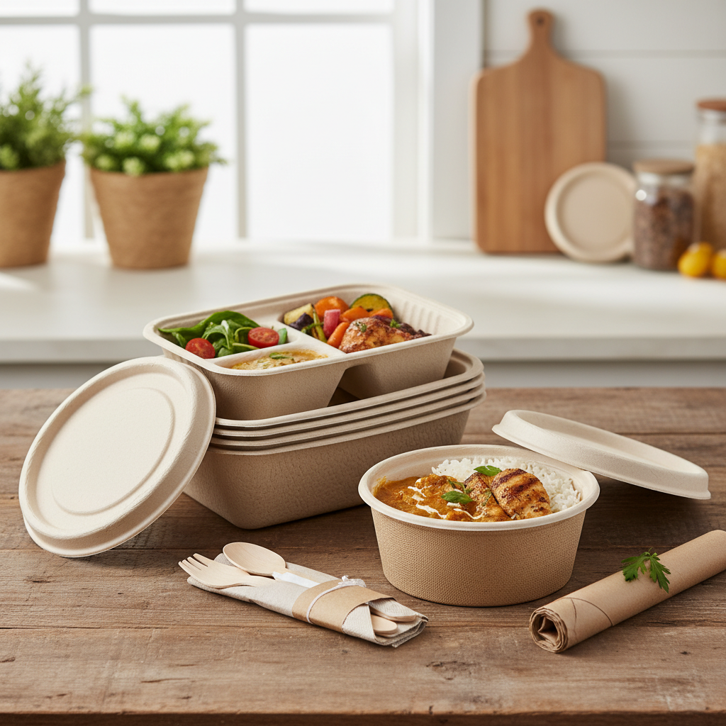 Biodegradable Food Containers For Food Delivery
