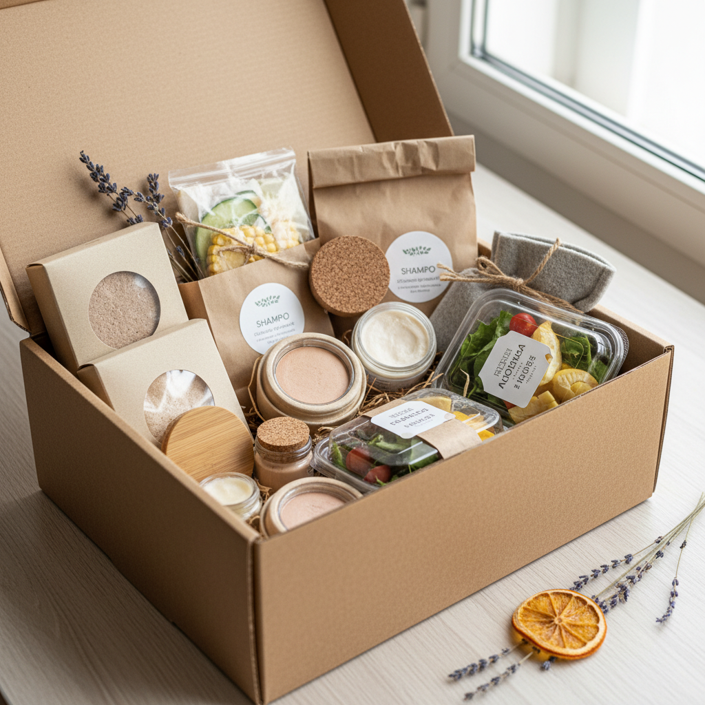 Biodegradable Packaging Cosmetics For Delivery