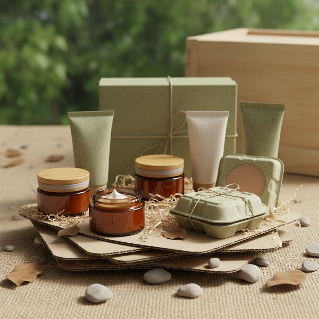 Biodegradable Packaging Cosmetics For Sustainable Shipping