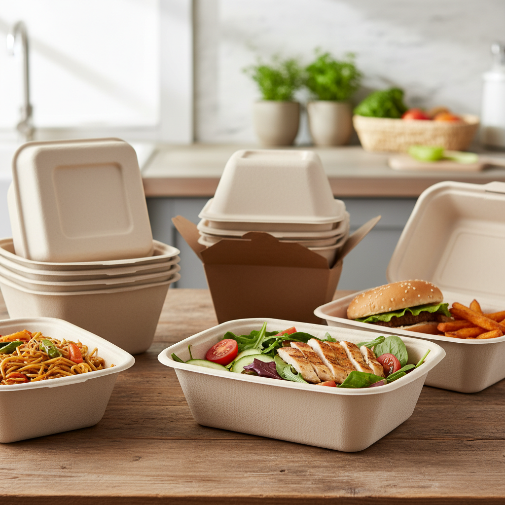 Biodegradable Take Out Containers For Food Boxes