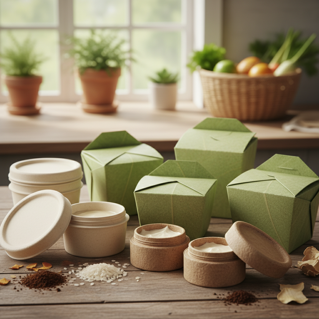 Biodegradable Packaging For Cosmetics For Food Boxes