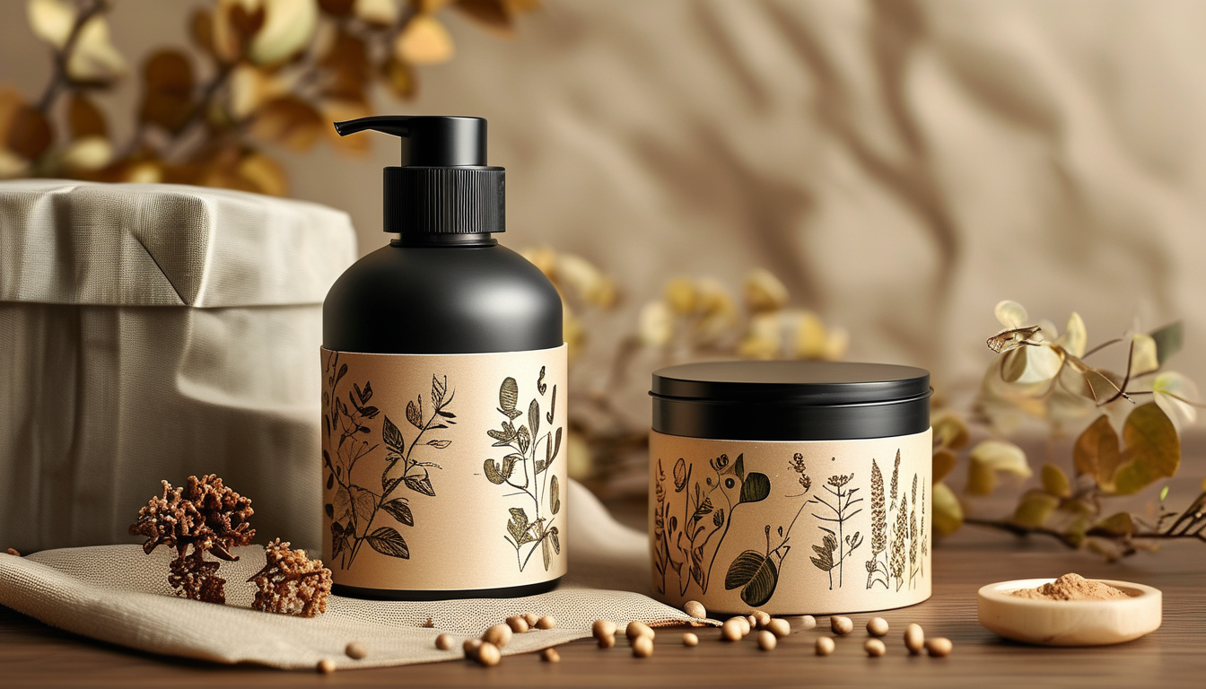 Biodegradable Packaging Cosmetics For Gift Packaging