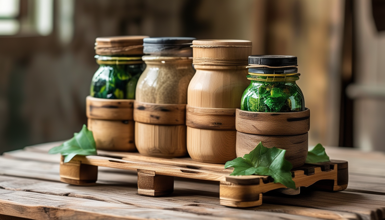 Biodegradable Jars For Shipping Trays