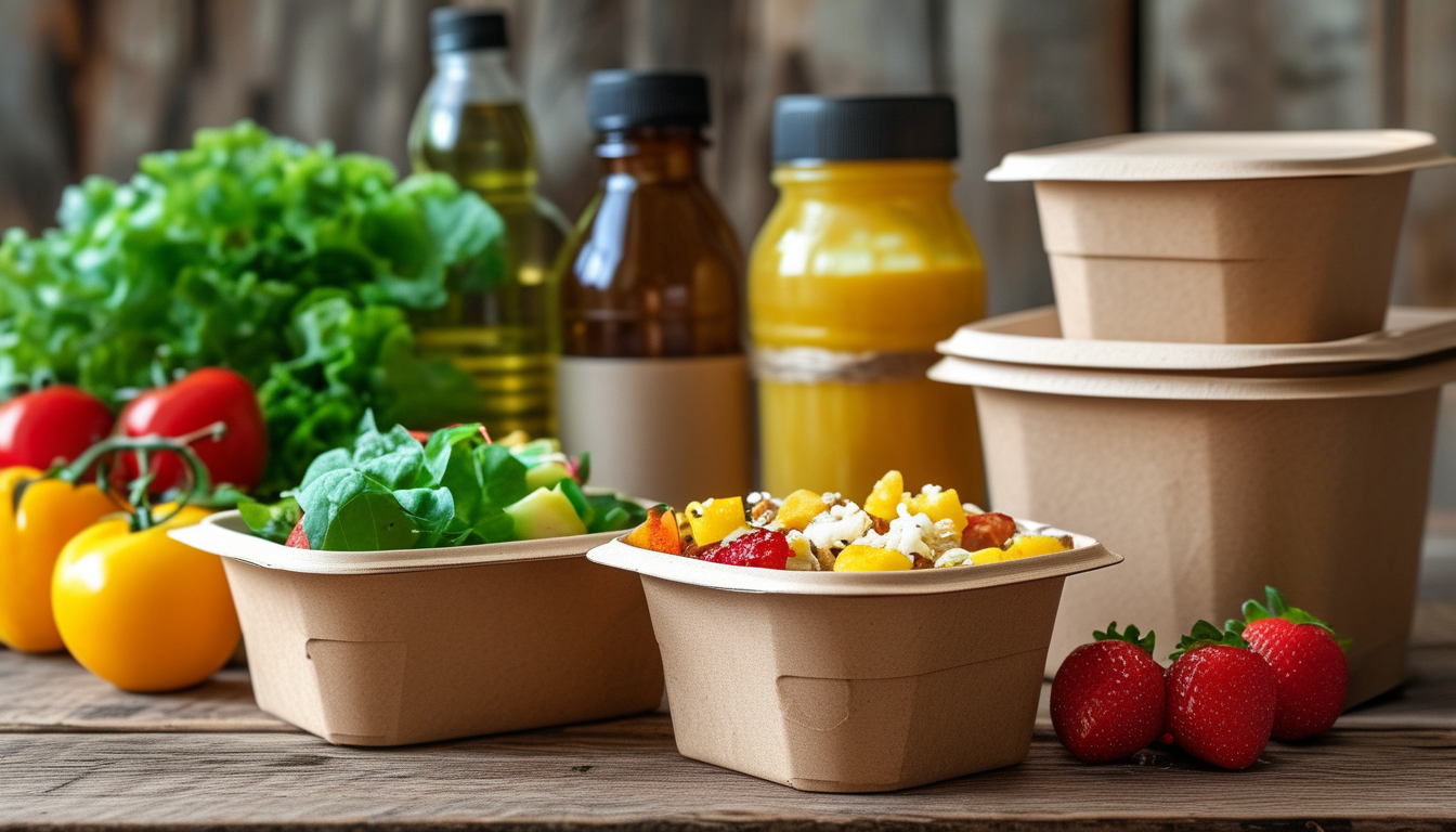 Biodegradable Food Packaging For Sustainable Shipping