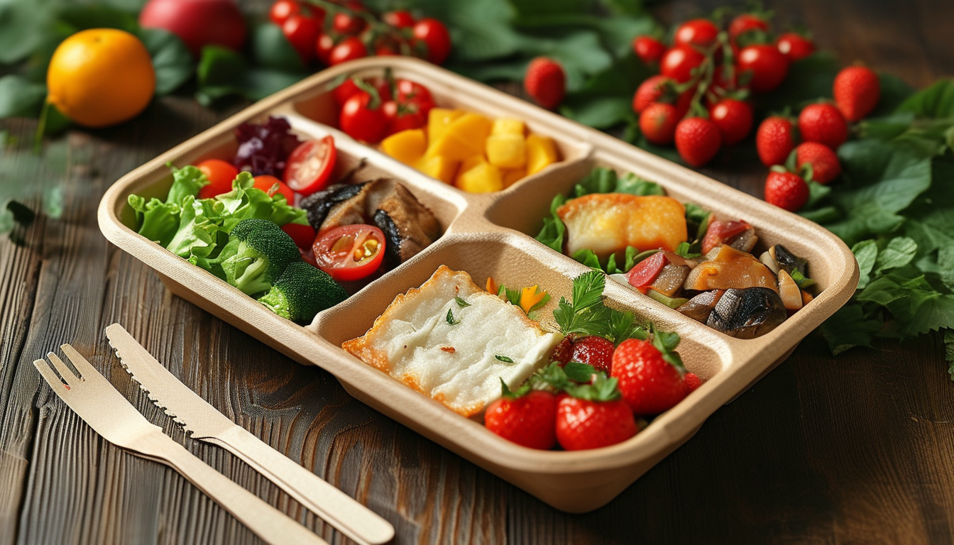 Biodegradable Food Trays For Food Delivery