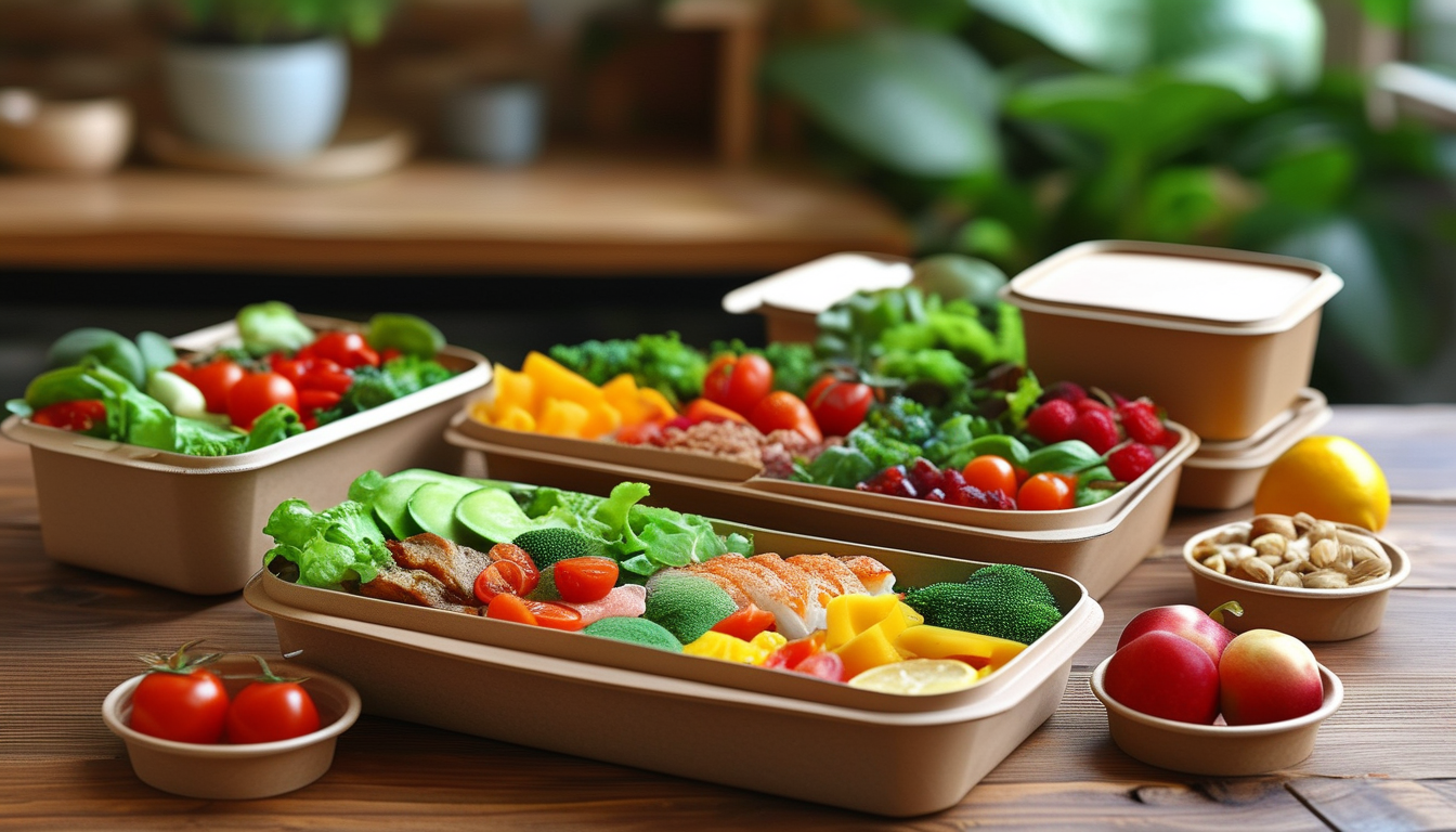 Biodegradable Food Containers For Gift Packaging