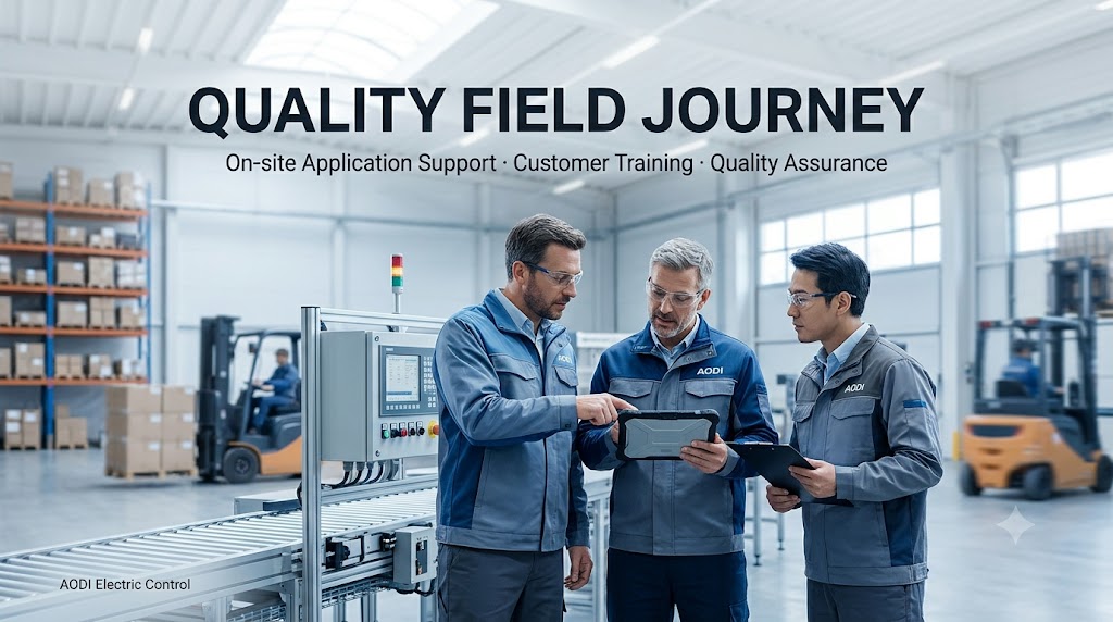 Le programme « Quality Field Journey » d’AODI se poursuit, offrant un soutien applicatif sur site…