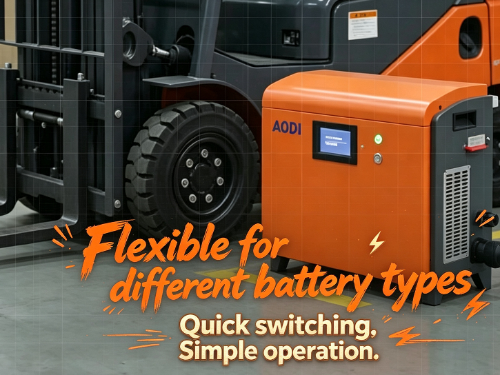 QR Charger | Flexible Lithium & Lead-Acid Charging