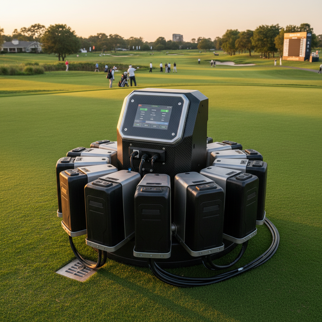 Charging Controller For Professional Golf Tournaments