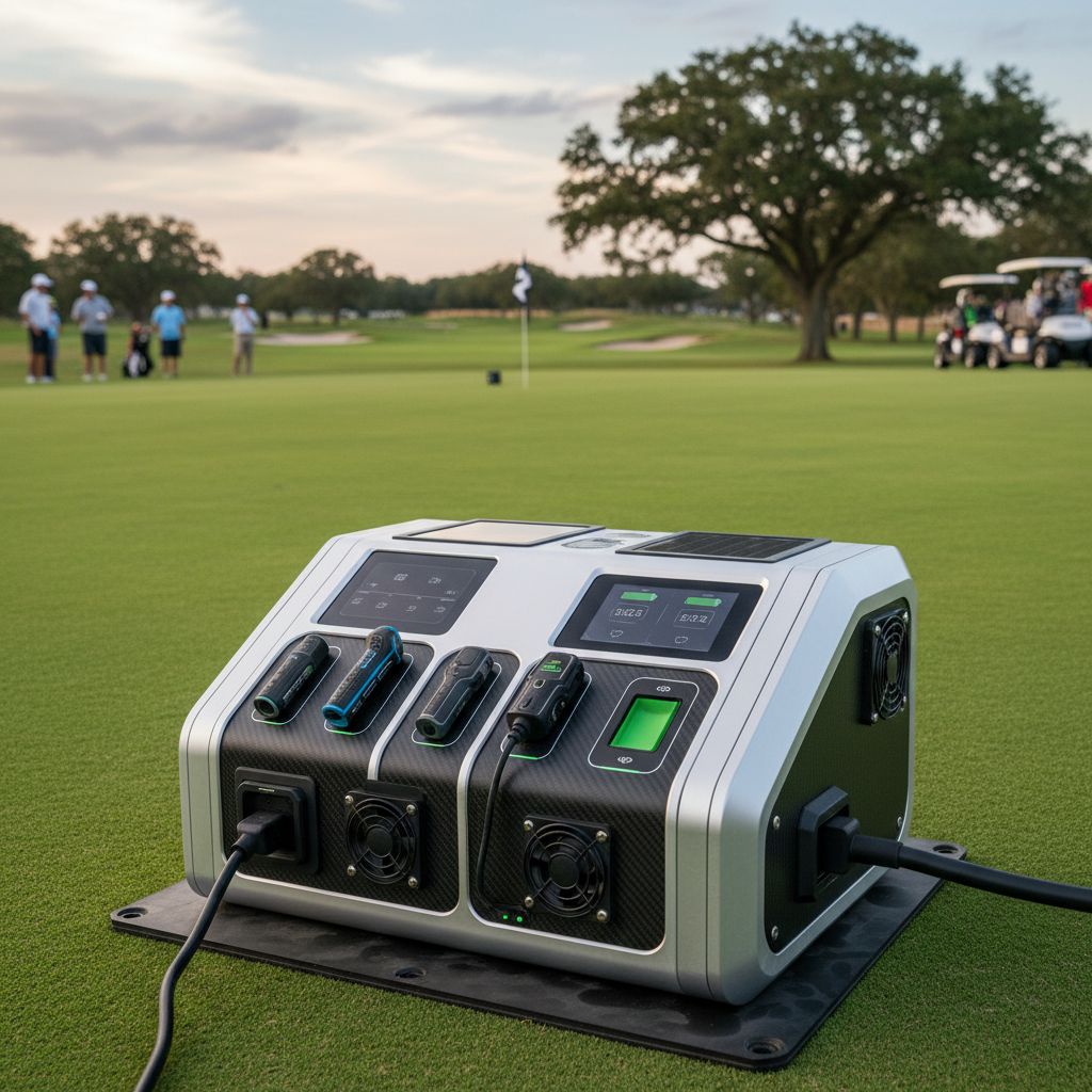 Technical Charger For Professional Golf Tournaments