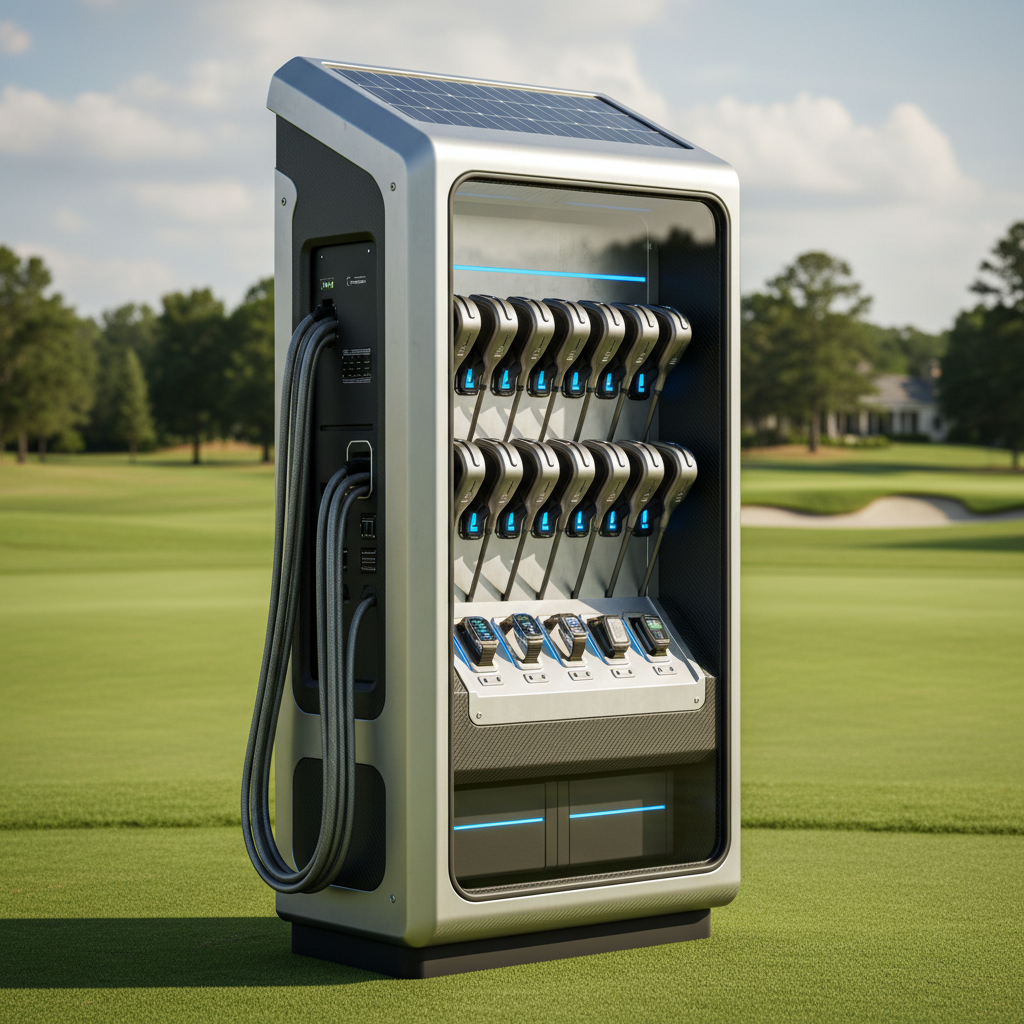 Power Charger For Professional Golf Tournaments