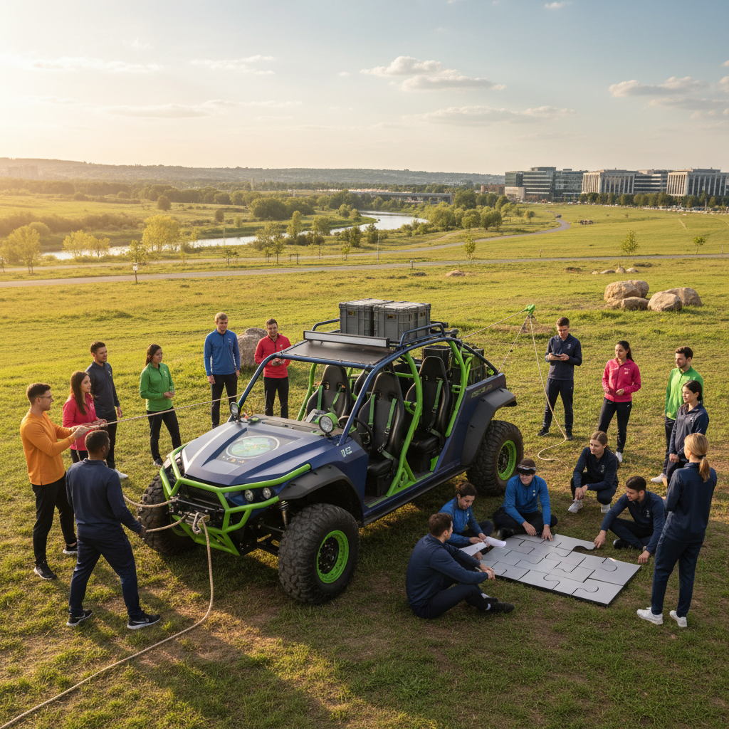 Dc Electric Vehicle For Corporate Outdoor Team Building