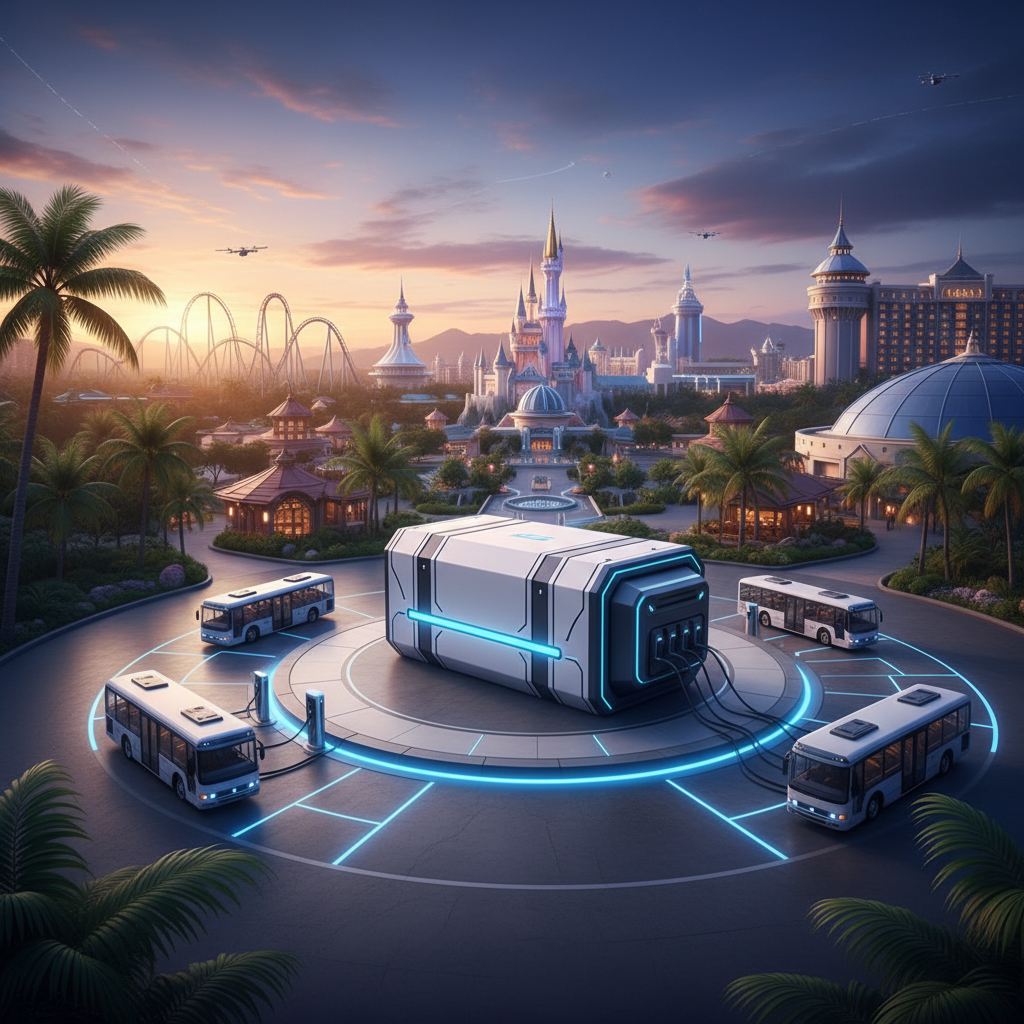 Ev Vehicle Battery For Theme Parks And Holiday Resorts