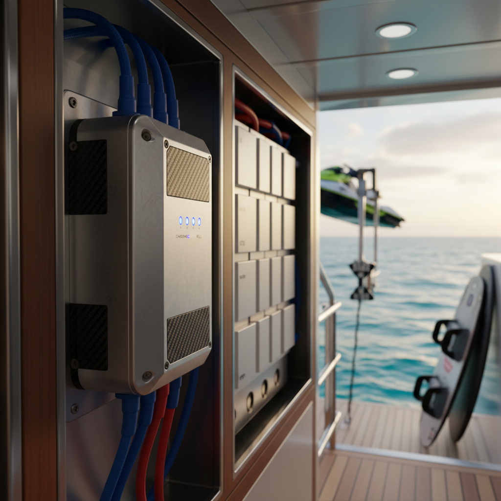 Lithium-Ion Charger For Luxury Yachting And Marine Sports