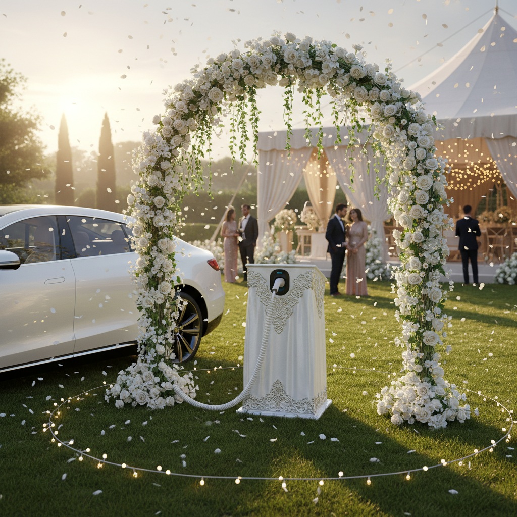 Vehicle Charger For Wedding Events And Ceremonies