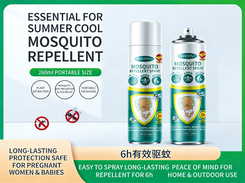 Baby-Safe Natural Mosquito Repellent Spray - 6-Hou07