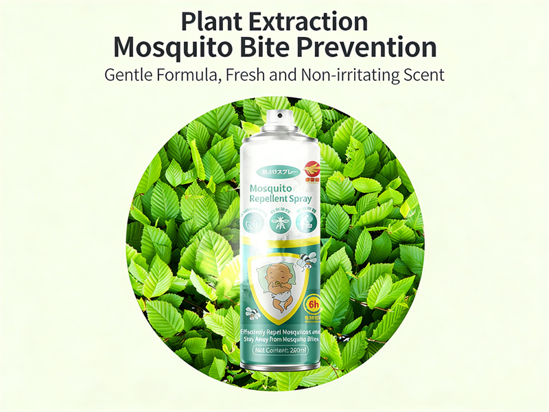 Baby-Safe Natural Mosquito Repellent Spray - 6-Hou08