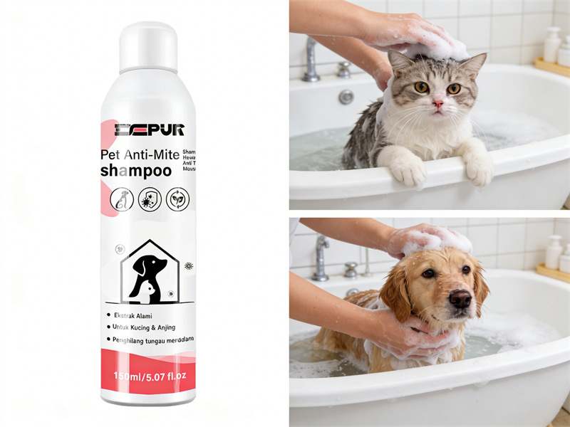 Pet mite Removal Shampoo - Gentle Cleaning07