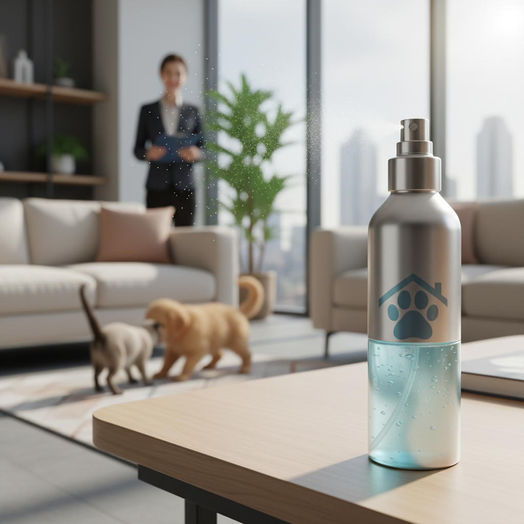 Pet Care Spray For Real Estate Agency Showrooms