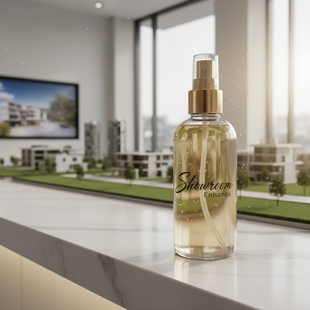 Beauty Spray For Real Estate Agency Showrooms