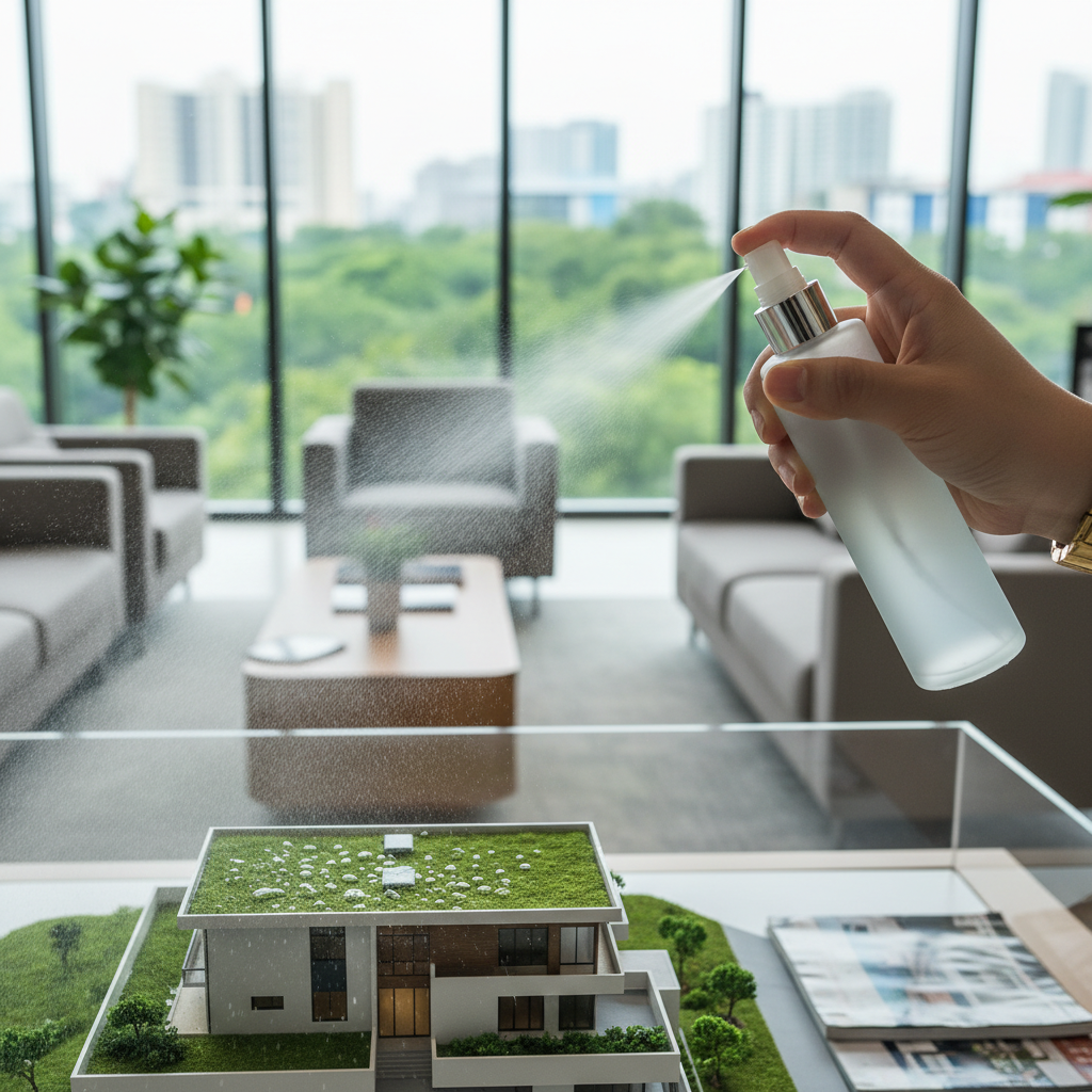 Hydrating Mist Spray For Real Estate Agency Showrooms