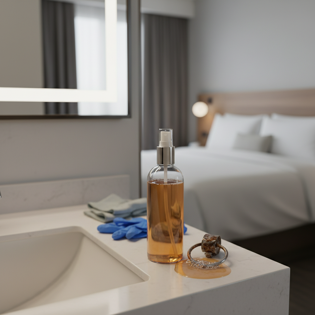 Liquid Rust Remover For Hotel Room Maintenance