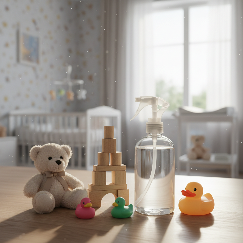 Disinfectant Cleaner For Children's Bedrooms And Nurseries