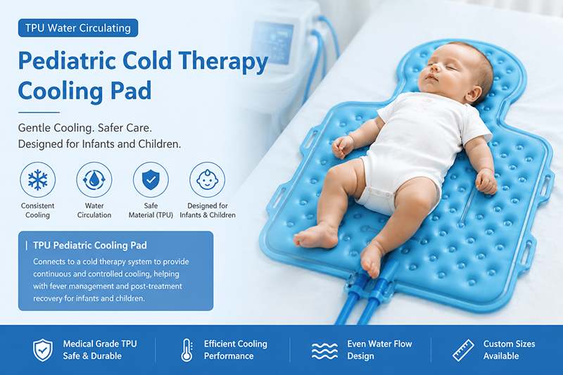 Custom TPU Pediatric Cold Therapy Pads for Safe and Reliable Cooling Applications