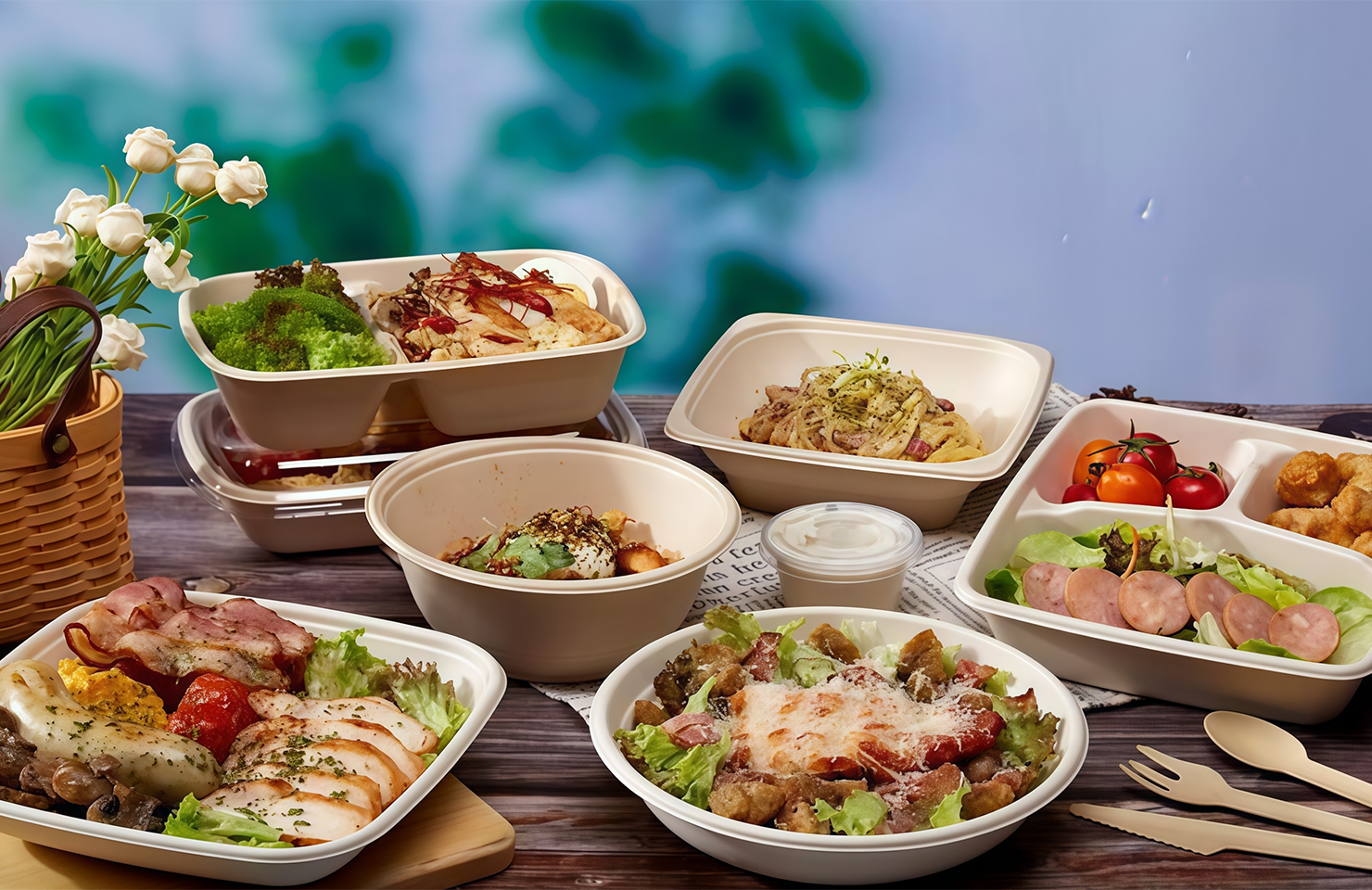 Recyclable Kraft Paper Food Packaging Solutions