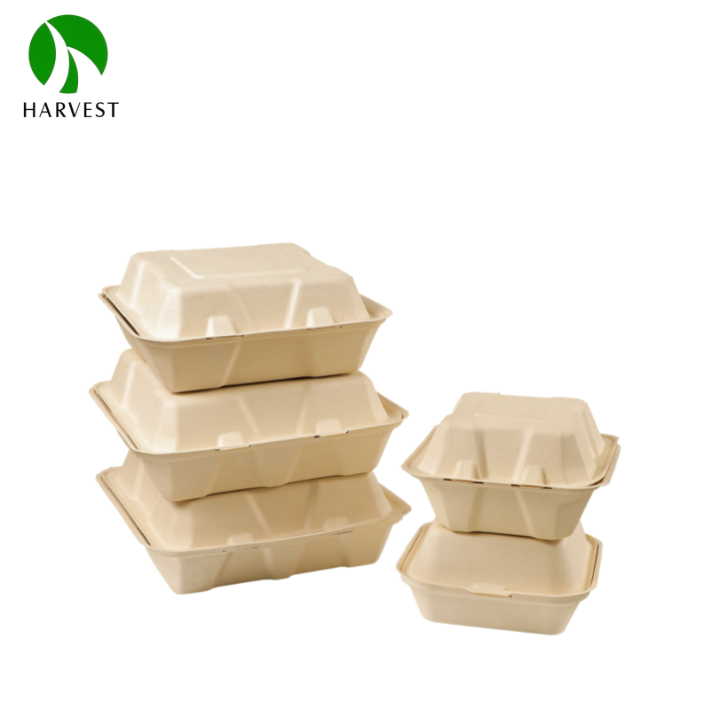 SDC Series-Clamshell Pulp Food Container