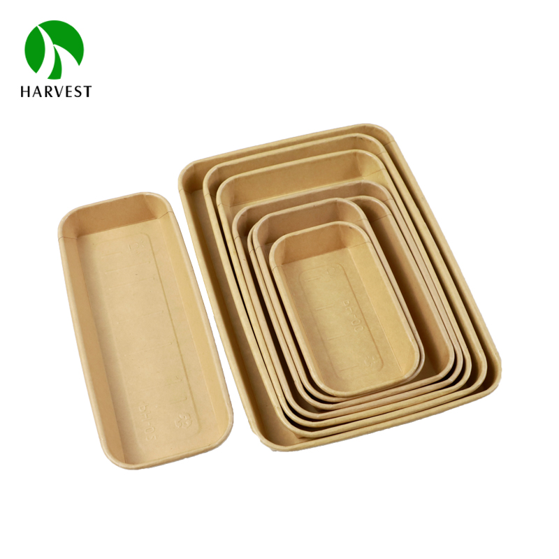 PH Sushi Tray Series - Disposable Kraft Paper Sushi Tray