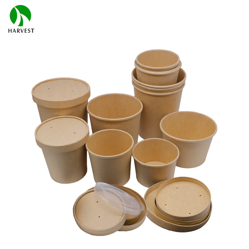 KR Soup Cup Series - Disposable Kraft Paper Cup