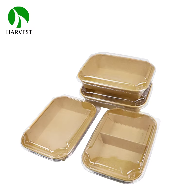 PHR Rectangle Series - Rectangle Kraft Paper Food Container