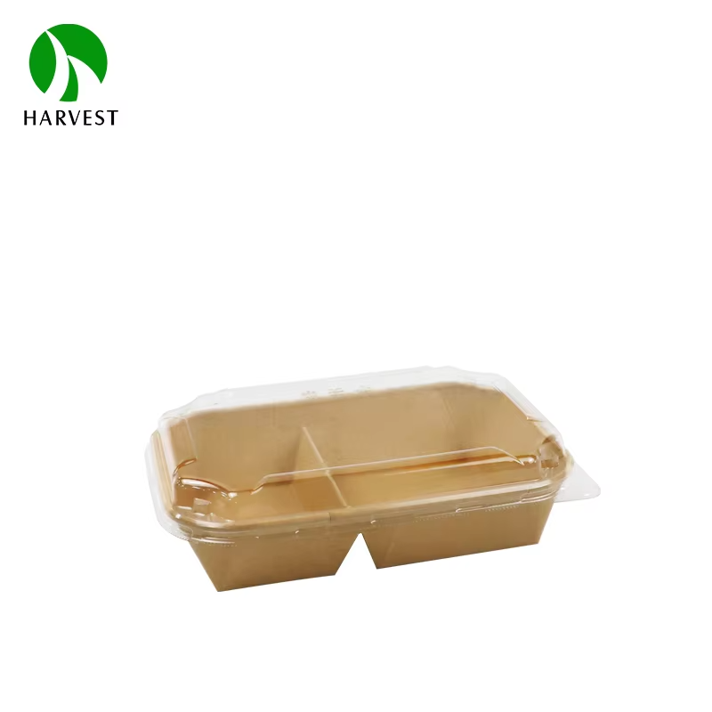 Rectangle Kraft Paper Food Container with Lid 4.png