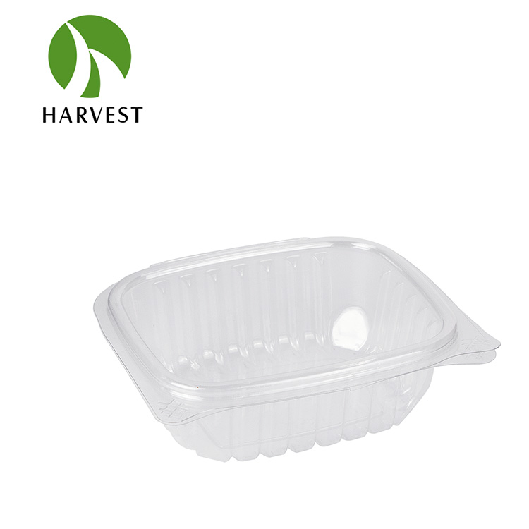 Recyclabe PET Salad Clamshell Container 4.jpg