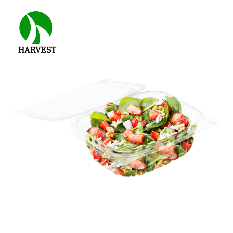 Recyclabe PET Salad Clamshell Container 5.jpg