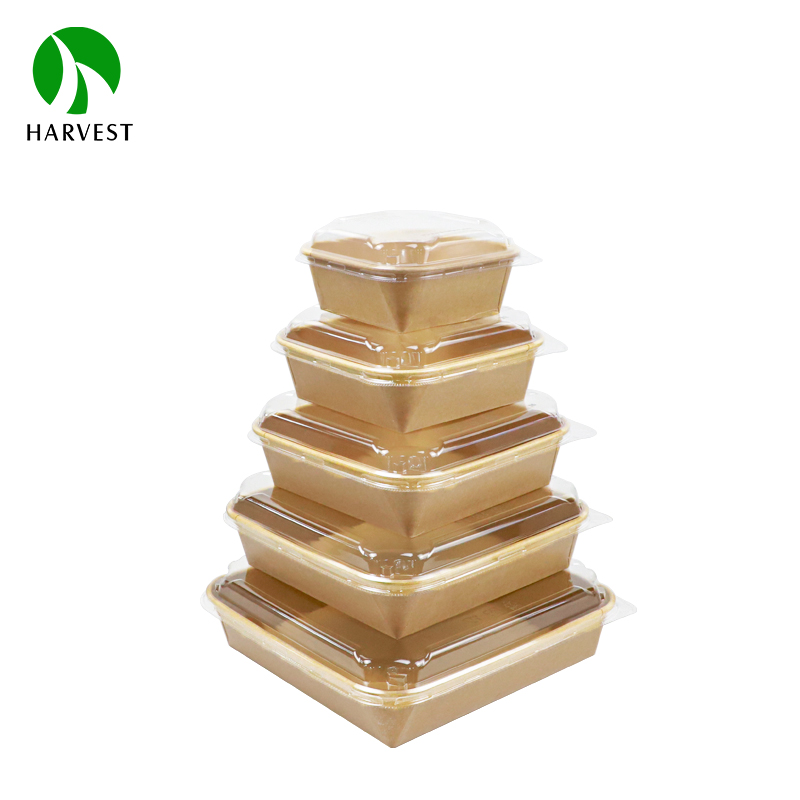 Square Kraft Paper Container 2
