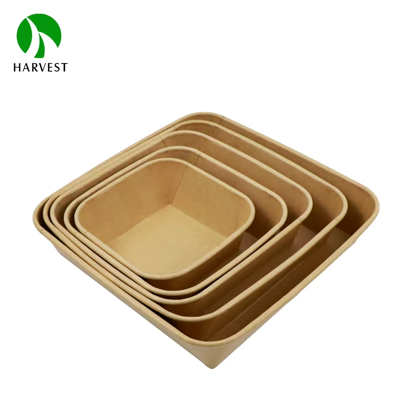 Square Kraft Paper Container 3