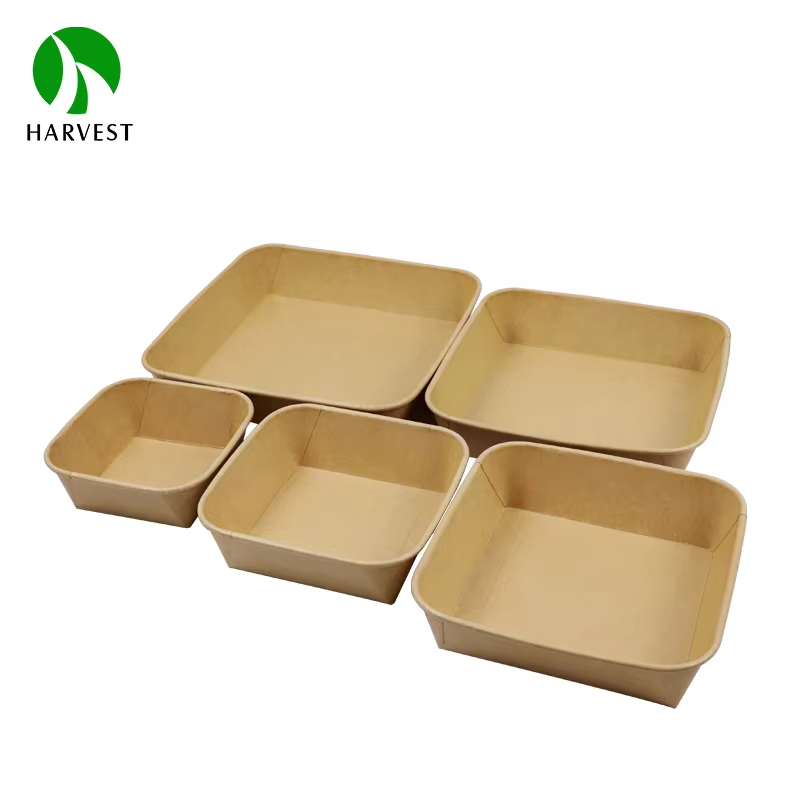 Square Kraft Paper Container 4