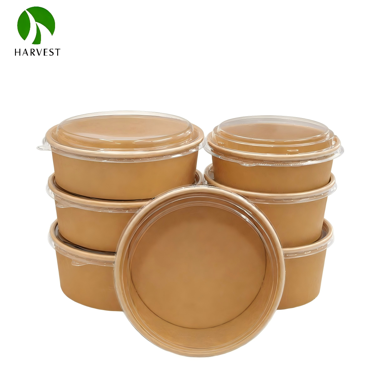 KR Round Bowl Series - Disposable Paper Salad container