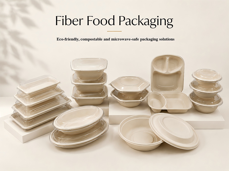 Compostable Fiber Food Packaging