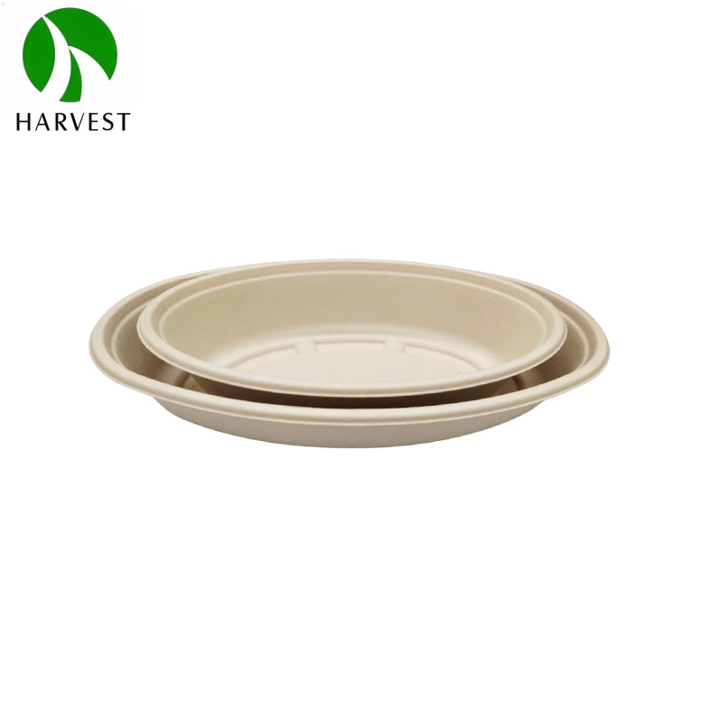 CO Series-Sugarcane Fiber Pulp Oval box