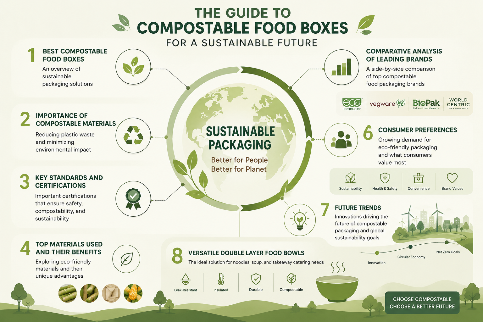 Best Compostable Food Boxes for Sustainable Packaging Solutions?