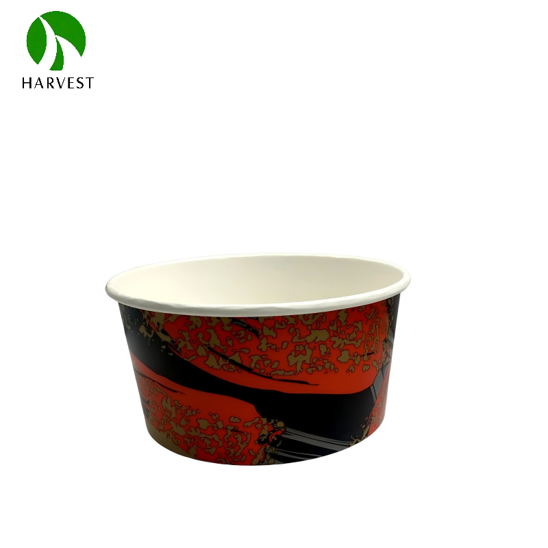 kr-round-food-container-red-gold-pattern-front-view.png
